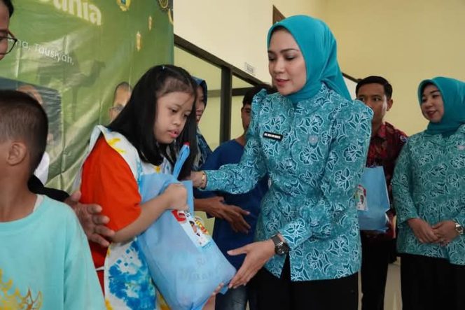 
					Ketua TP PKK Provinsi Lampung Hadiri Peringatan Hari Down Syndrome Sedunia