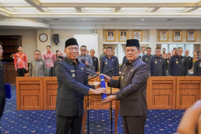 
					Gubernur Lampung Lantik Drs. M. Firsada sebagai Pj. Sekdaprov Lampung