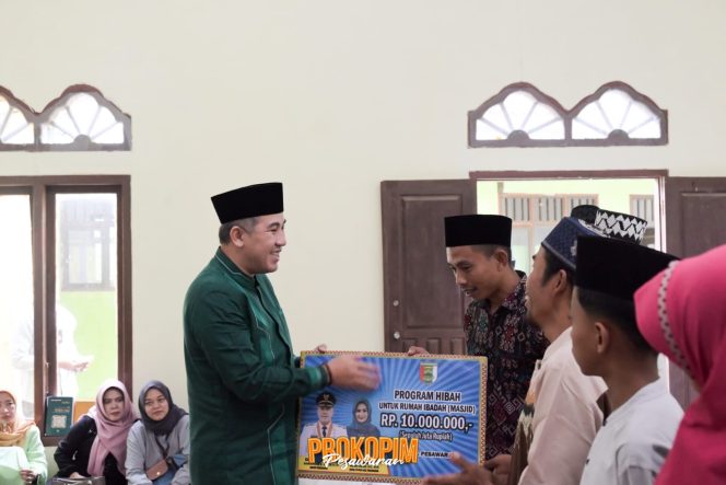 
					Bupati Pesawaran Dendi Ramadhona Kunjungi Kecamatan Way Ratai dan Padang Cermin dalam Agenda Silaturahmi Ramadan