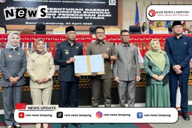 
					DPRD Lampung Setujui Pembentukan Kabupaten Sungkai Bunga Mayang, Pemekaran dari Lampung Utara