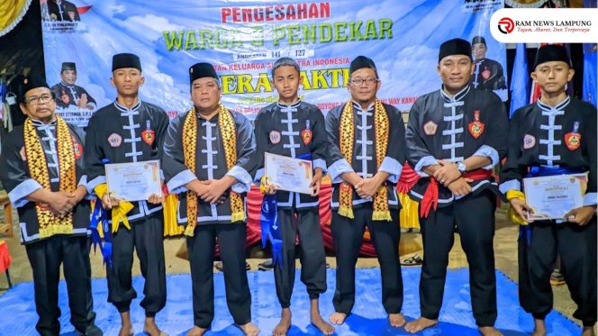 
					IKS PI Kera Sakti Cabang Way Kanan Gelar Pengesahan Warga Baru, Dihadiri Ketua Pengda Lampung