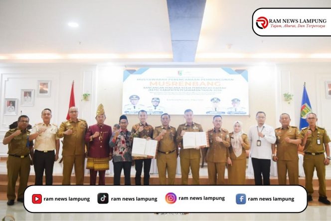 
					Pemkab Pesawaran Gelar Musrenbang Tingkat Kabupaten, Rumuskan RKPD Tahun 2026