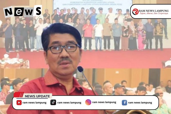 
					Pemkab Lampung Utara dan Forkopimda Perkuat Sinergi Bersama Insan Pers Lewat Temu Ramah