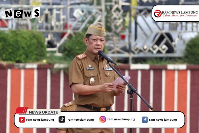 
					Peringati Hari Otonomi Daerah ke-29, Pj. Sekdaprov Lampung Dorong Kolaborasi untuk Pembangunan Merata