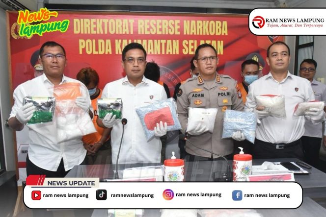 
					Polri Bongkar Jaringan Narkoba Terafiliasi Fredy Pratama di Kalsel, 8,7 Kg Sabu Diamankan