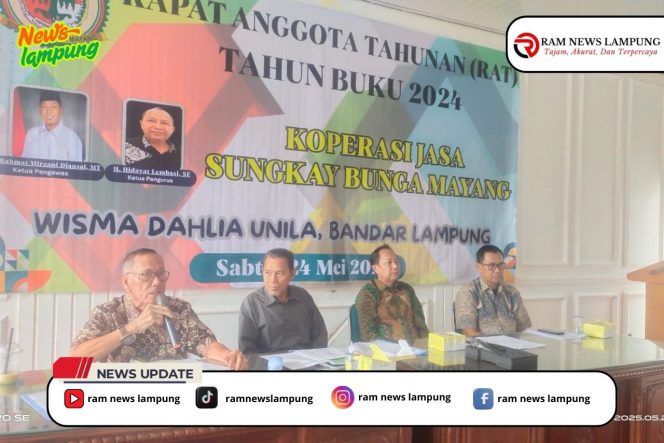 
					Wisma Dahlia Unila Riuh oleh RAT Koperasi SBM dan Bazar UMKM Bertabur Pesona Lokal