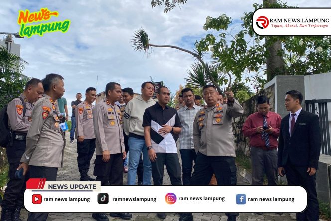 
					Kapolres Pesawaran Dampingi Dirpamobvit Polda Lampung Laksanakan Risk Assessment Objek Vital Hotel Emersia Jelang PSU 2025