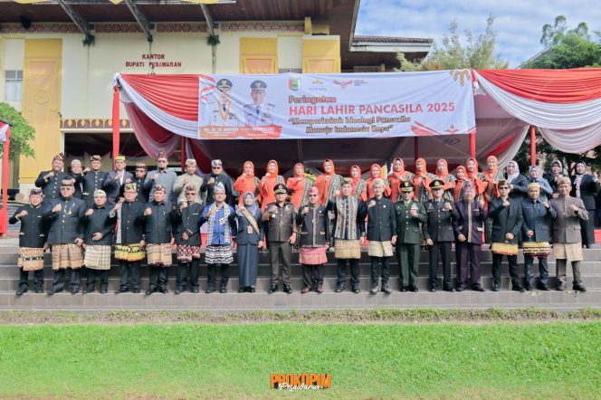 
					Peringatan Hari Lahir Pancasila 2025 Kabupaten Pesawaran Teguhkan Komitmen Nilai-Nilai Luhur Bangsa