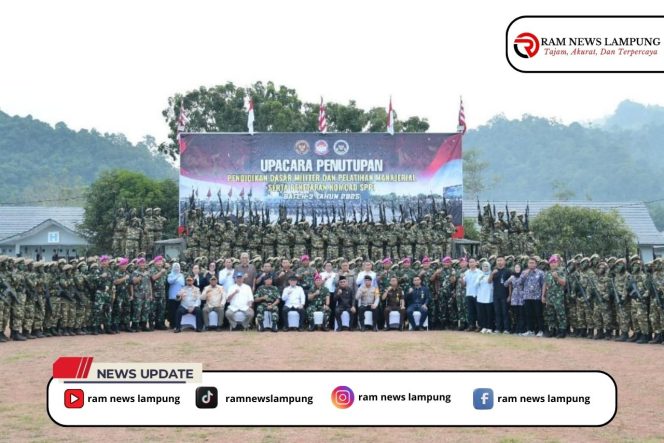
					Upacara Penutupan Diksarmil dan Pelatihan Manajerial SPPI Batch III di Satdik II E Yonif 9 Marinir Tahun 2025