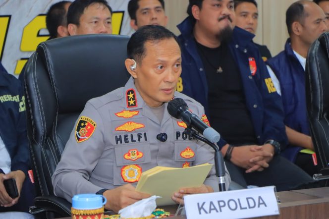 
					Polda Lampung Ungkap 75 Kasus Street Crime dalam 19 Hari, 95 Tersangka Berhasil Diamankan